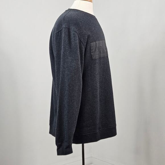 A24 Studios Pullover Sweatshirt Patch Logo Crewneck Dark Gray | Men Large - Picture 14 of 16